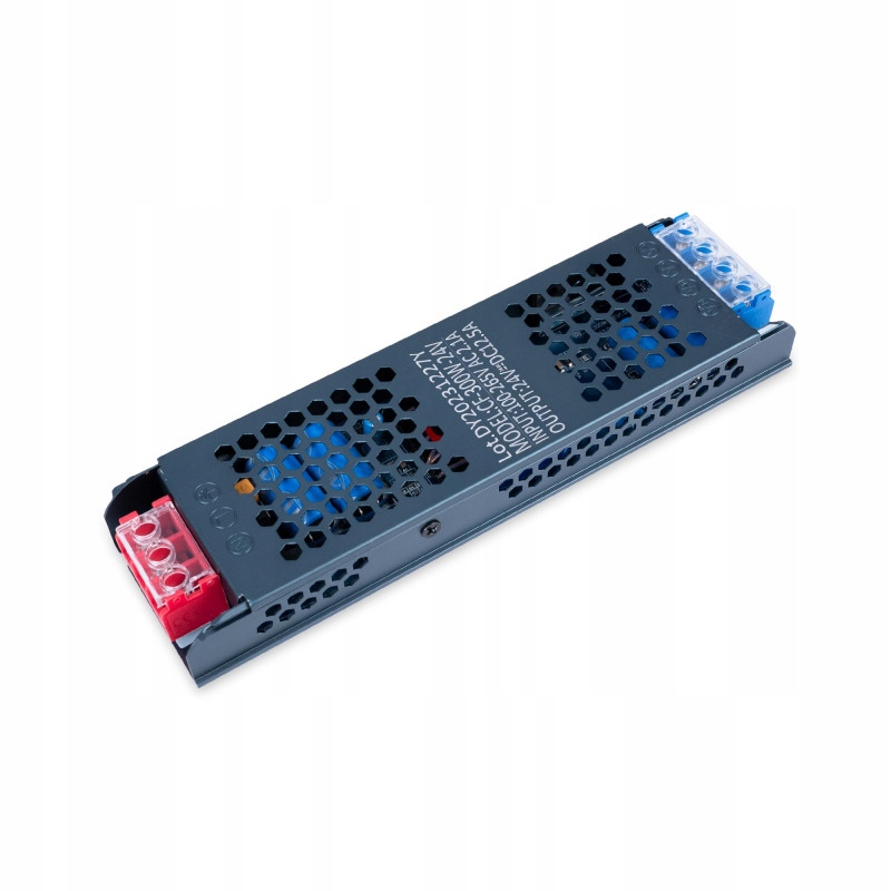 Zasilacz stałonapięciowy Led 300W IP20 Smukły 24V 12,5A Slim