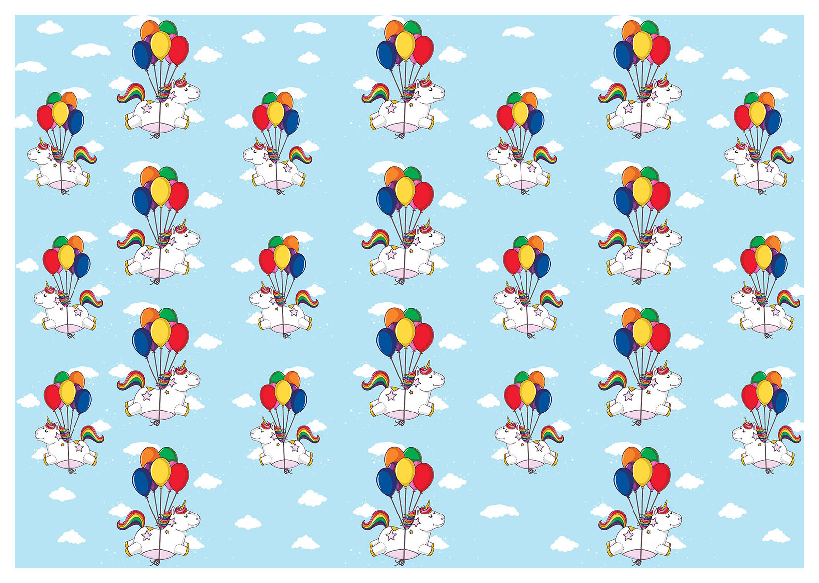 Fototapeta Kouzelný jednorožec vinyl do dětského pokoje 254x184 lepidlo