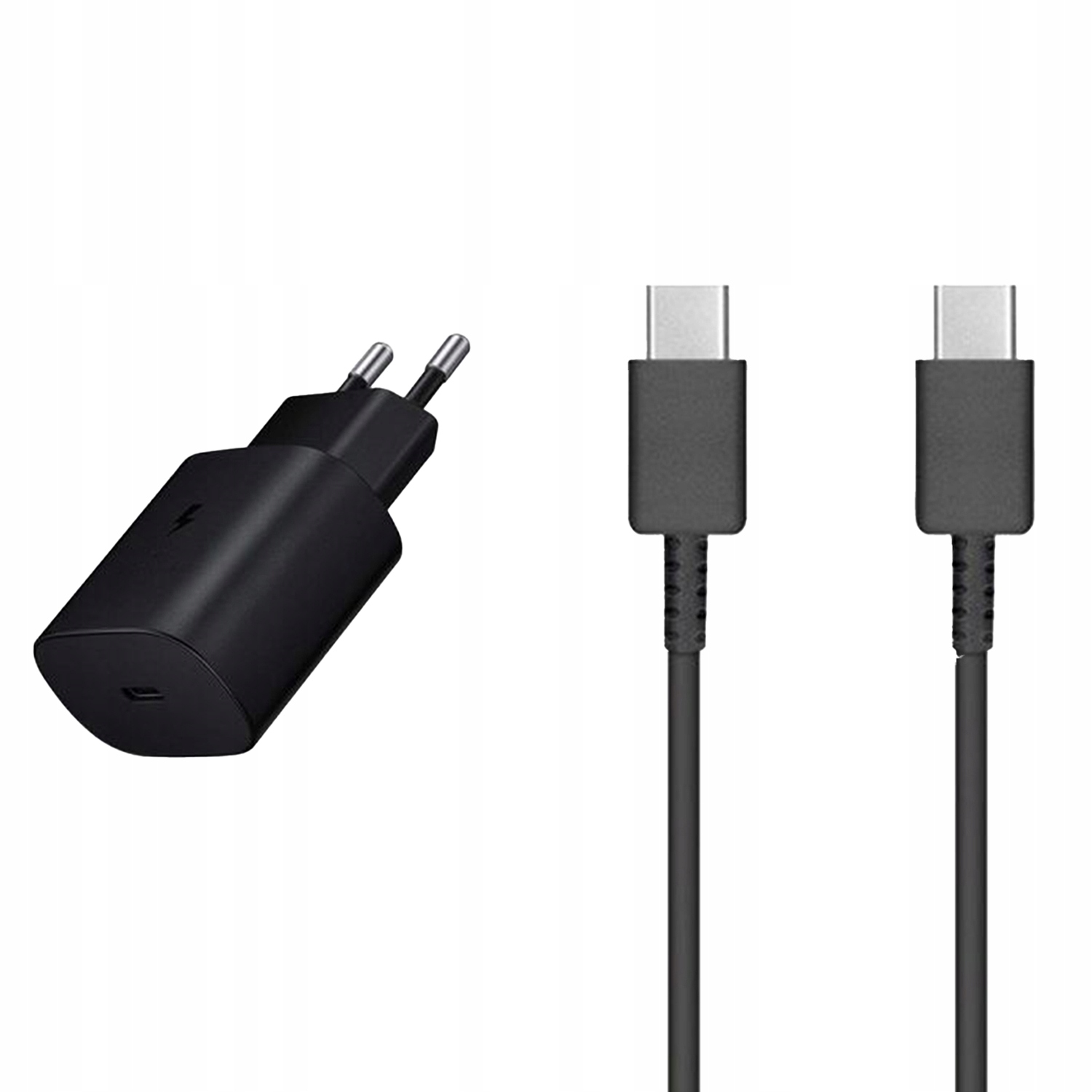 

Ładowarka do Samsung S20 S21 kostka+kabel Usb-c Z!