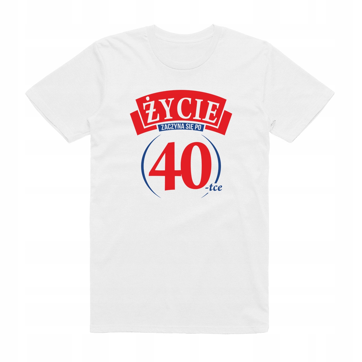

XXL - Koszulka T-shirt Urodziny Prezent Życie 40