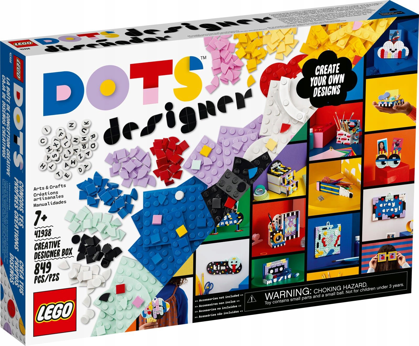 

Lego Dots Zestaw kreatywnego projektanta 41938 New