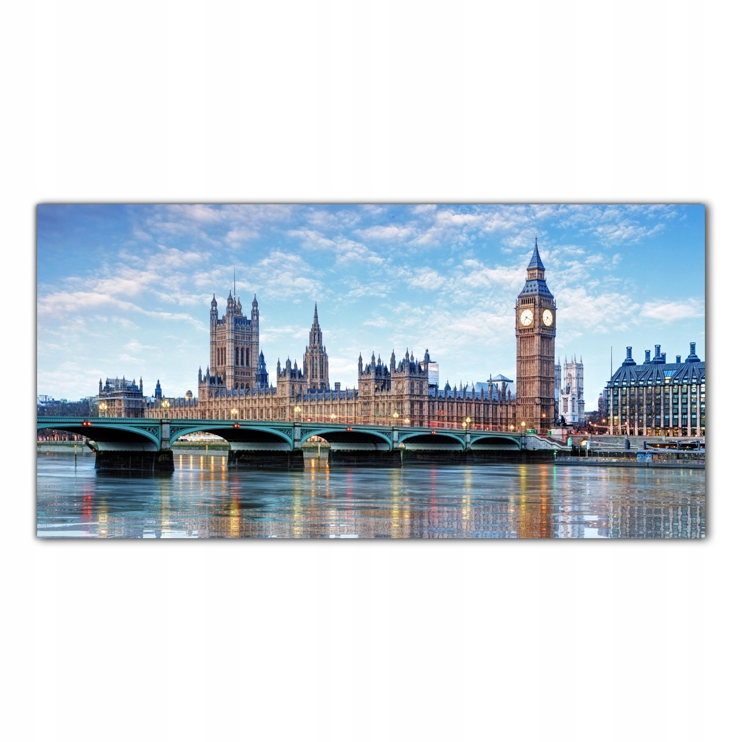 

Hartowany Obraz Szklany Big Ben Parlament 140x70