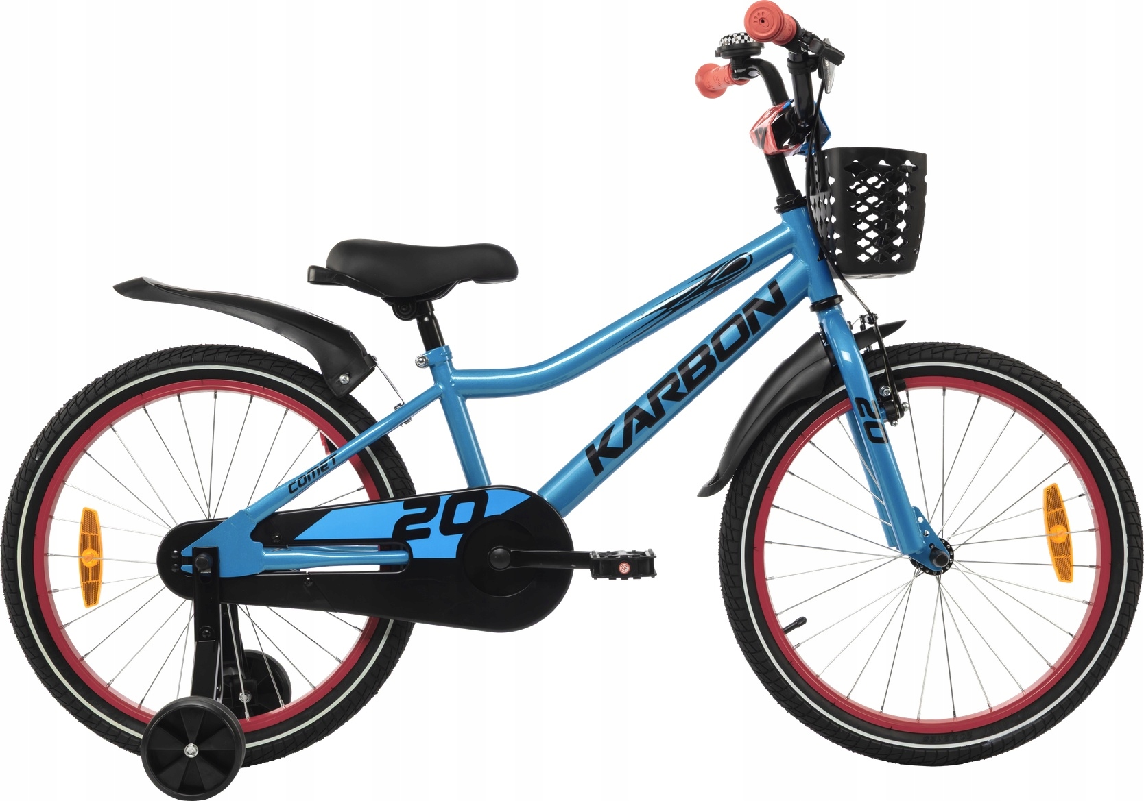 Rower dziecięcy 20 cali Dla Chłopca Karbon Comet Lekki Rowerek dla chłopca