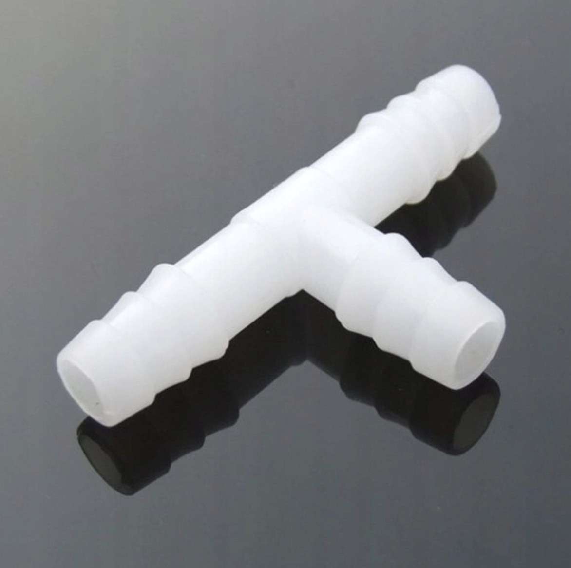 Złącze do węża trójnik typu T 3.2x3.2x3.2mm Łącznik wciskany