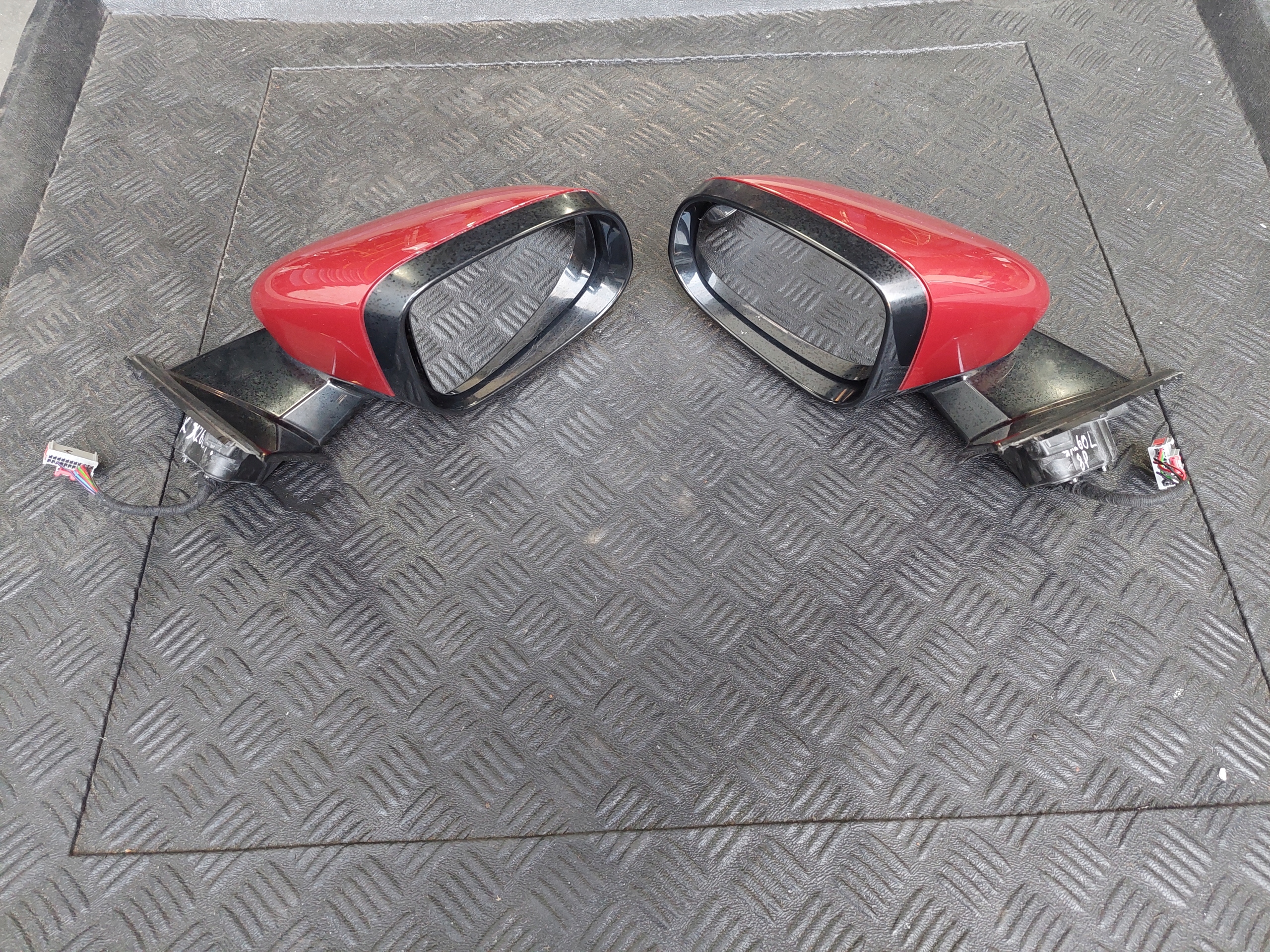 mirror left 8 PIN right 6 PIN JAGUAR XF II X260 CAH