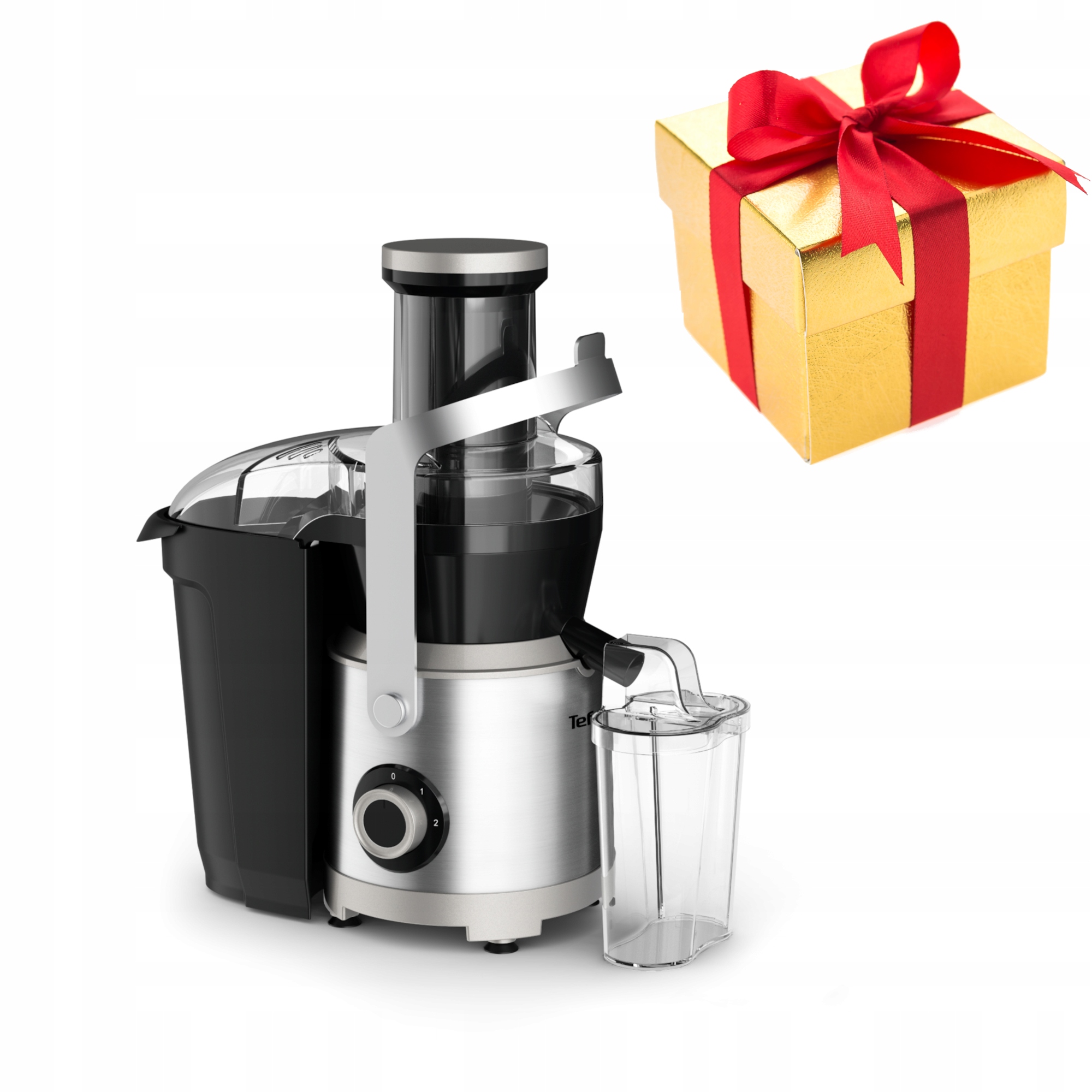 Sokowirówka wyciskarka pionowa Tefal Nutri XXL ZE660D10 1000 W