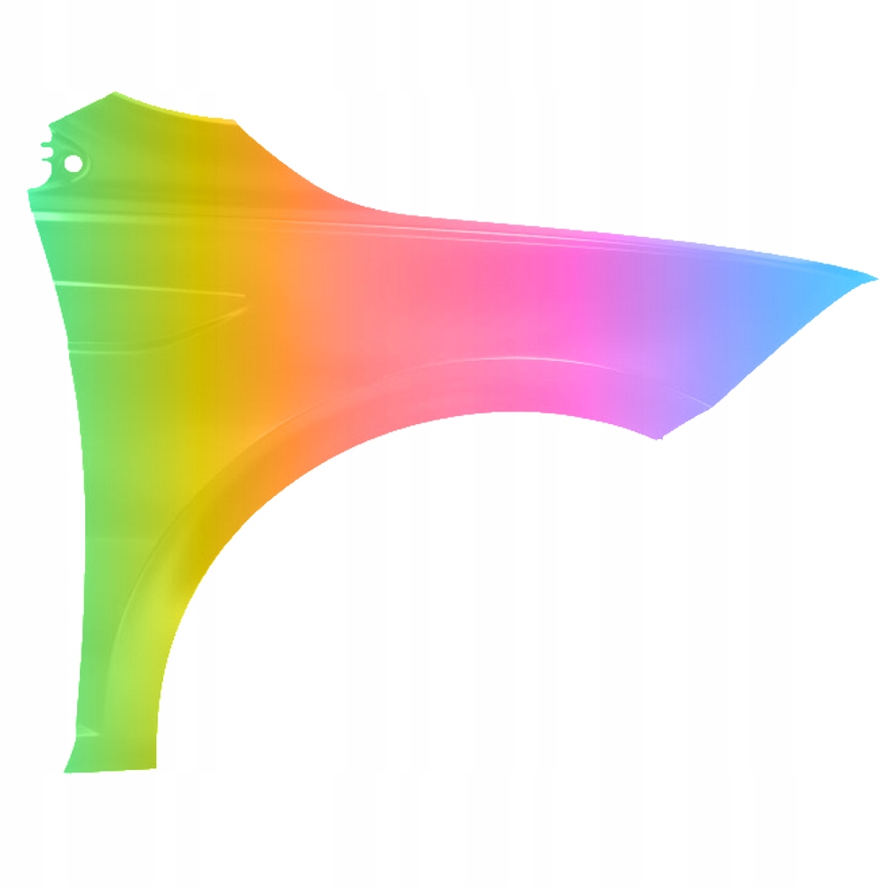 Blatník Volkswagen Polo VI 6 A Každá Libovolná Barva 17- Pravý Přední