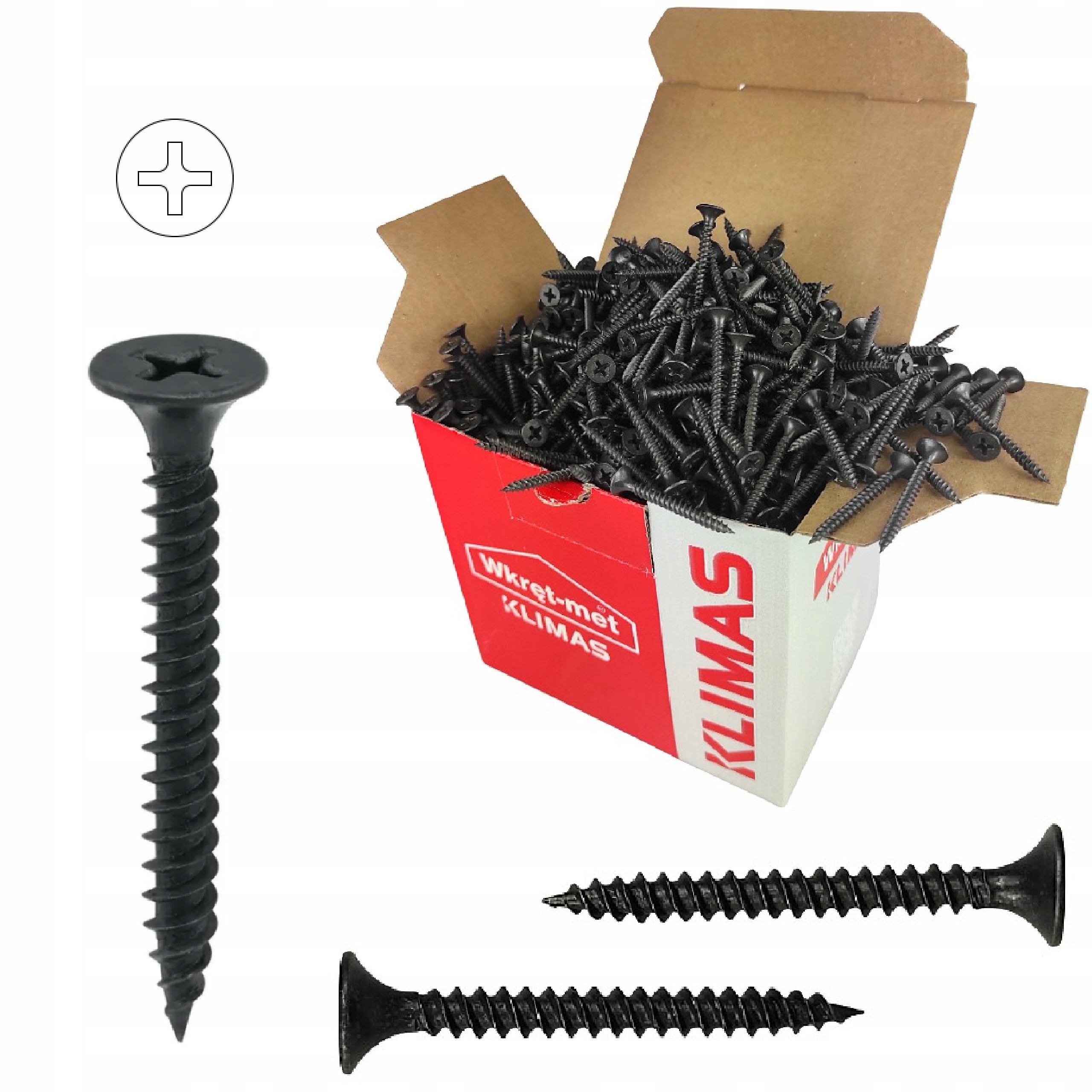 

Wkręty Do Płyt Karton Gips-metal 3,5x45/ 500 szt.