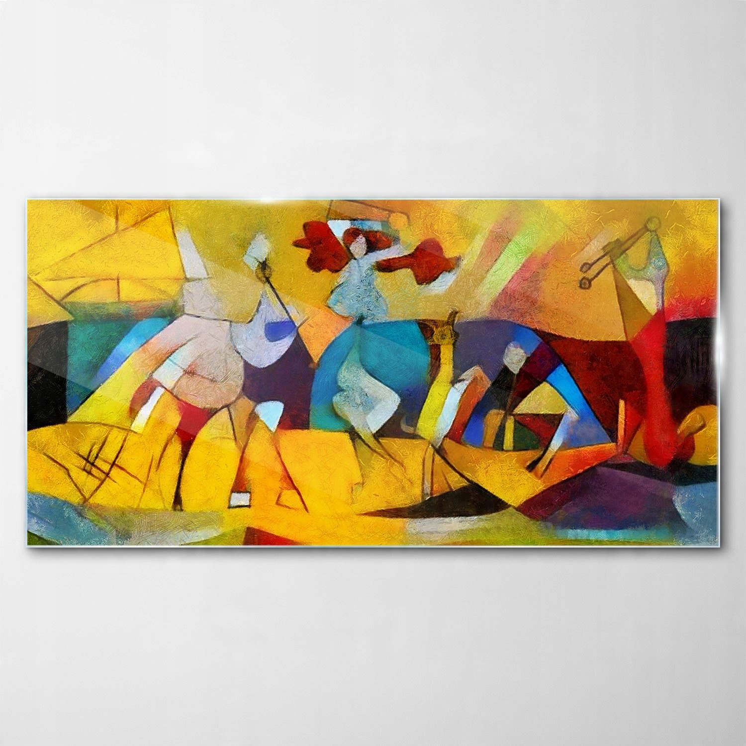 

Hartowany Obraz Szklany Abstrakcja Picasso 100x50