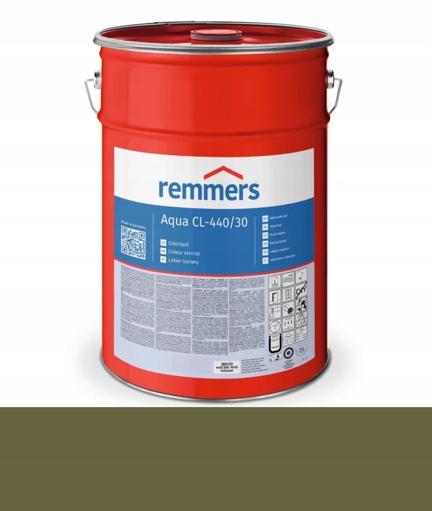 Remmers CL-440/30 Polomat Barva na nábytek krycí lak Mdf 2,5L Olivová