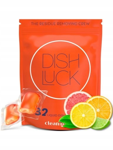 Levně 2x CleanGang kapsle Tablety do myčky All in One Lemon 32 ks