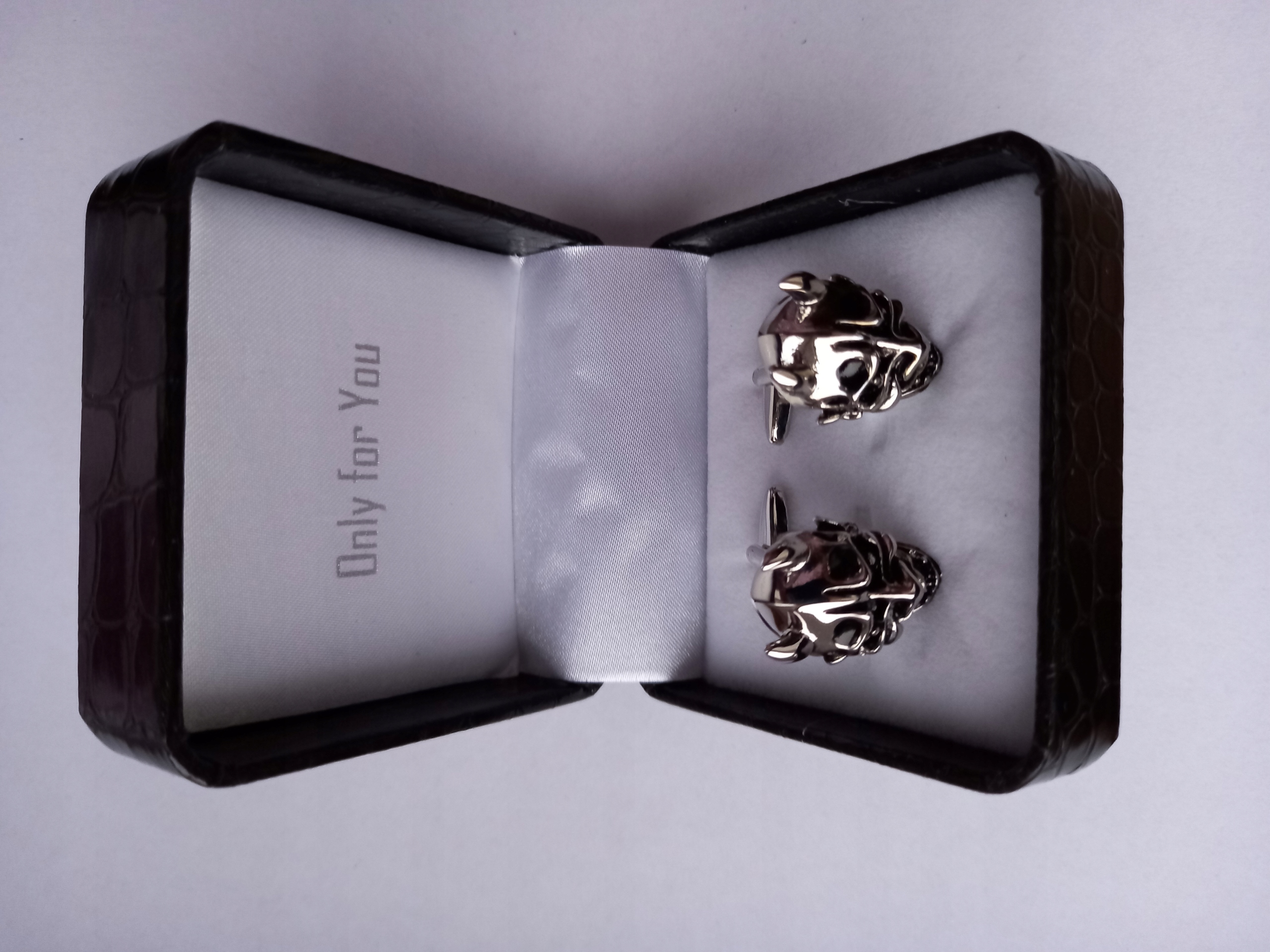 Manžetové knoflíčky Ďábel Chochlik Boruta V Pouzdru