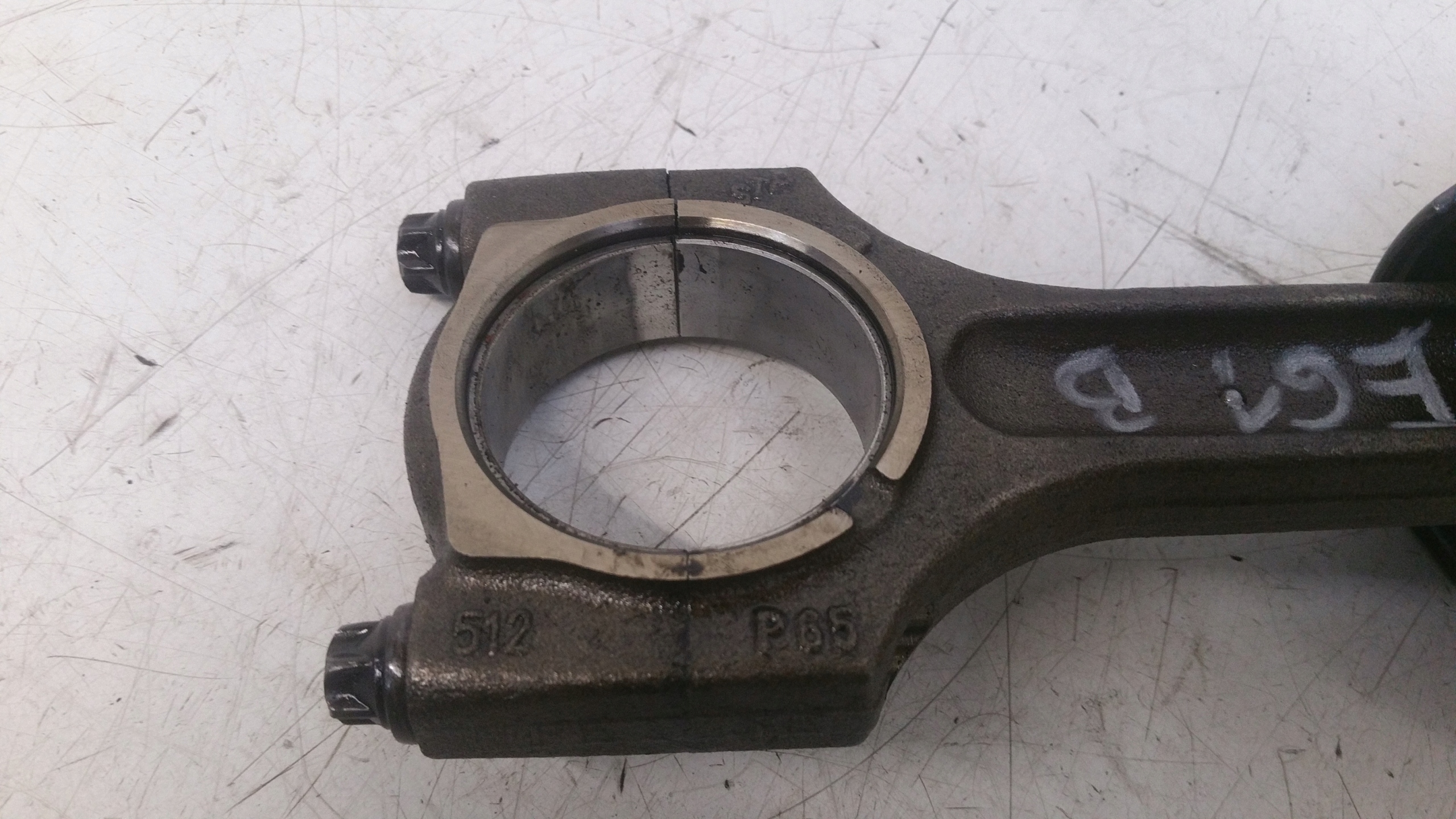 piston connecting rod BMW E60