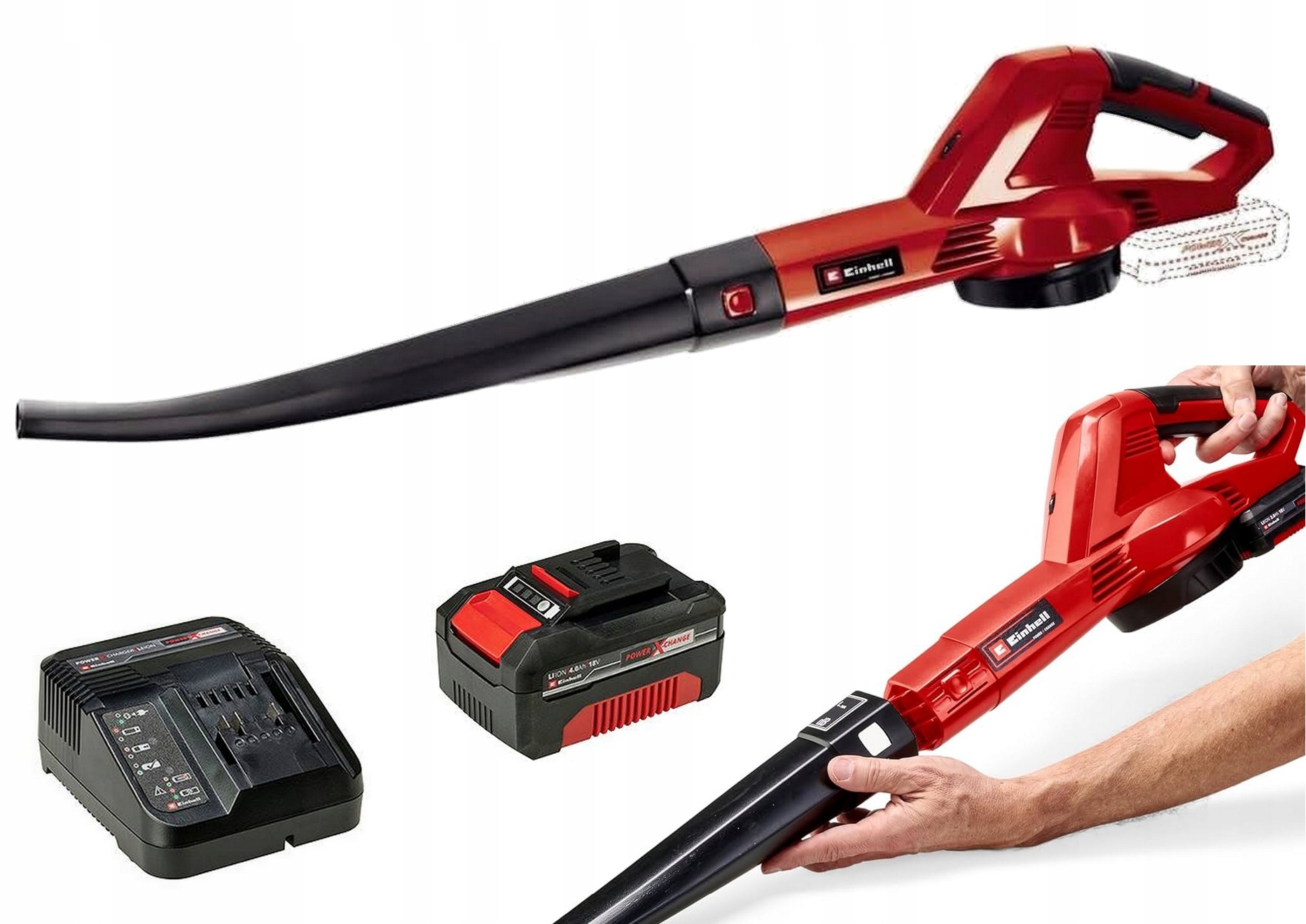 Einhell Gc-cl dmuchawa akumulatorowa Zestaw z akumulatorem 2,5Ah