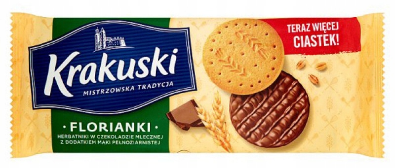 Ciastka Krakuski Florianki 143g 26szt