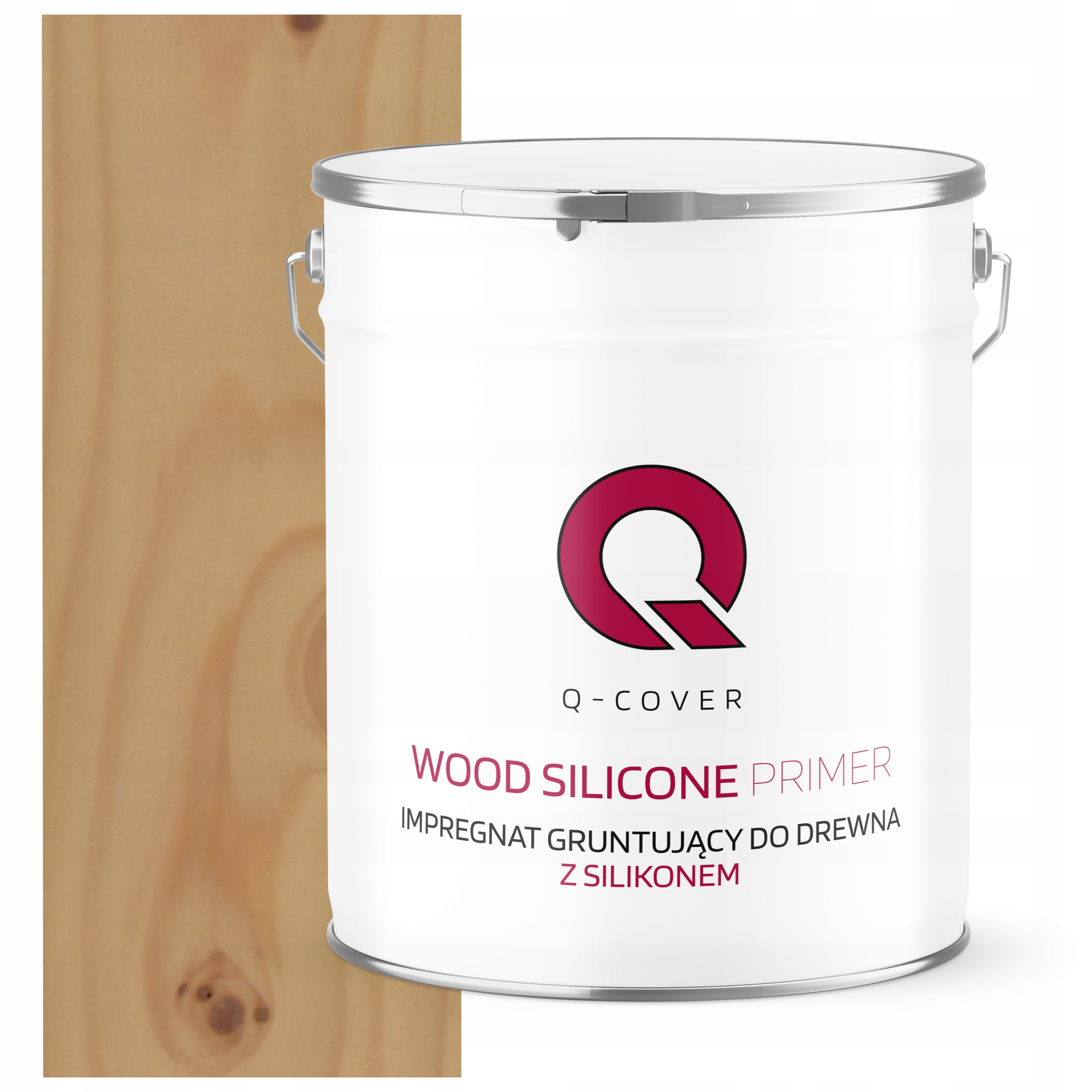 Impregnat gruntujący do drewna Bezbarwny 5L Szybkoschnący Wydajny Podkład