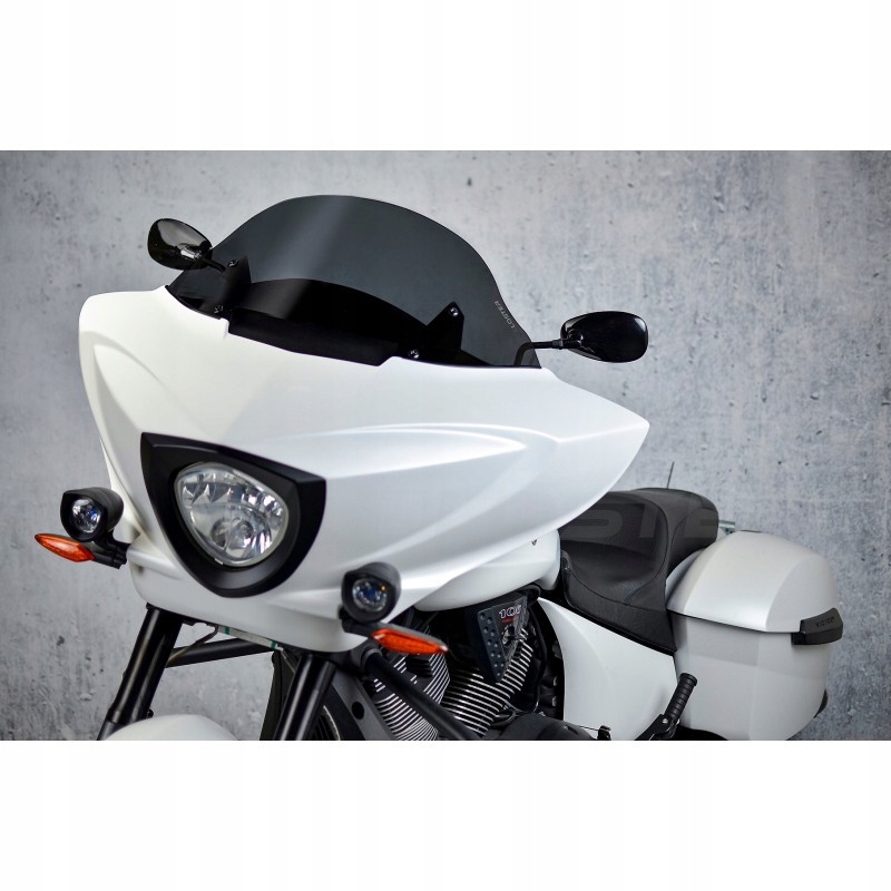 Loster motocyklové sklo Victory 1800 Cross Country 10-14 4MM 32CM