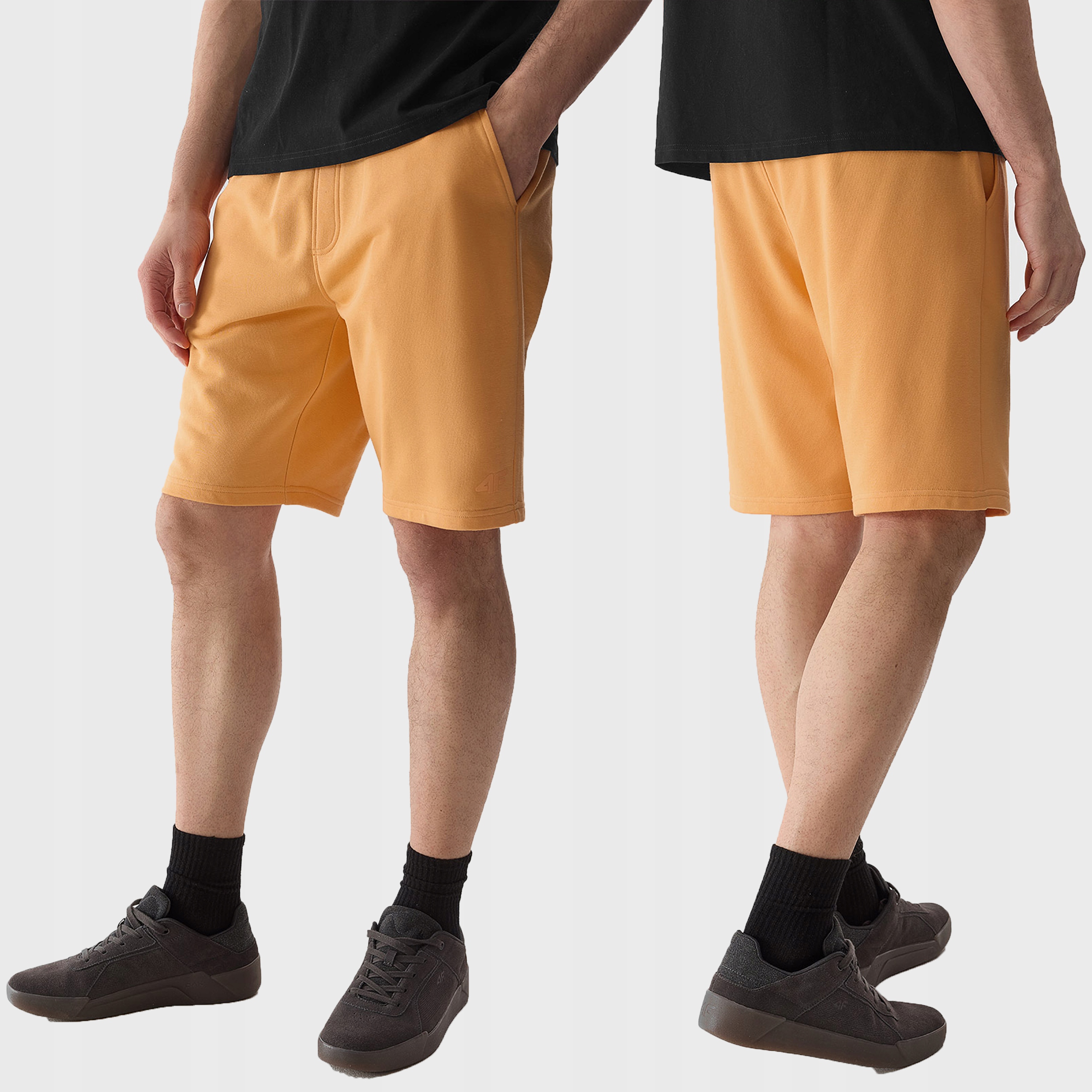 KRÓTKIE SPODENKI MĘSKIE 4F BAWEŁNIANE SPORTOWE SS24