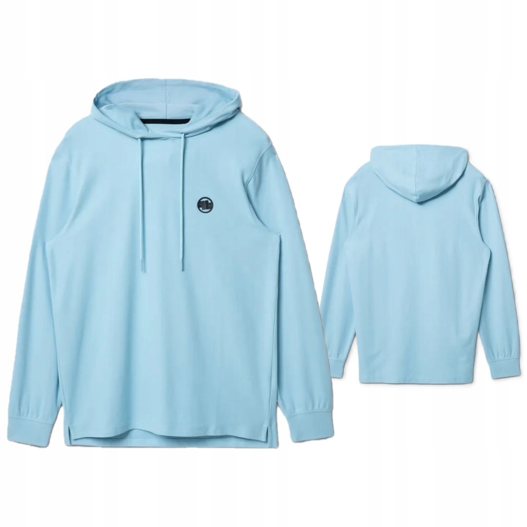 Pitbull West Coast Pánská Mikina S Kapucí Pique Rockey Modrá L