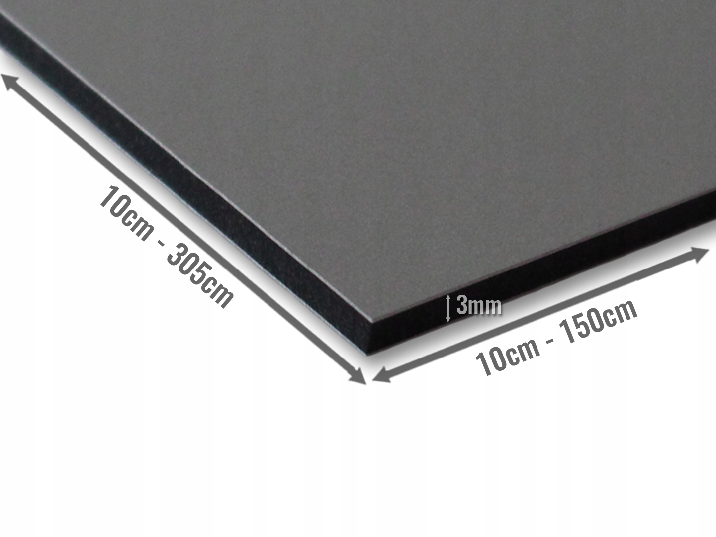 PŁYTA ALUMINIOWA Typu Dibond Sr. Mat/Sr. Szcz. 3m Kod producenta 4AF1-764AE