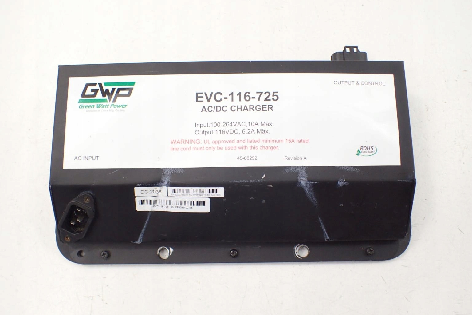 129630-1111 - Zero FX 19-зарядний пристрій EVC-116-725