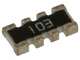 

Drabinka rezystorowa 4x4.7K 1206 10szt
