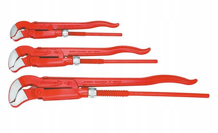 Sada nastavitelných kleští na trubky 3ks Format