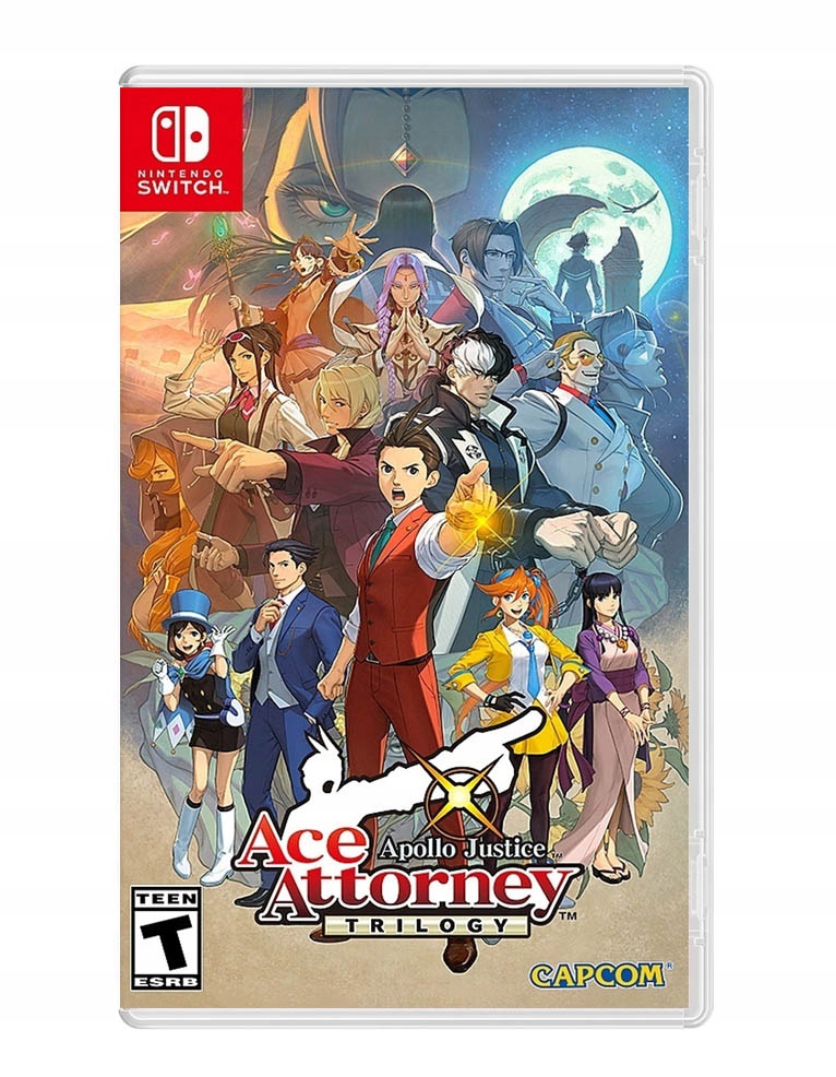 Apollo Justice: Ace Attorney Trilogy Switch Gra Na Kartridżu