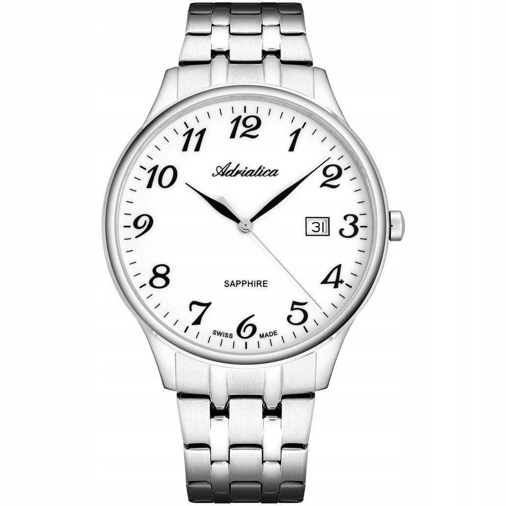 Pánské Hodinky Adriatica A1300.5123Q stříbrné, náramek