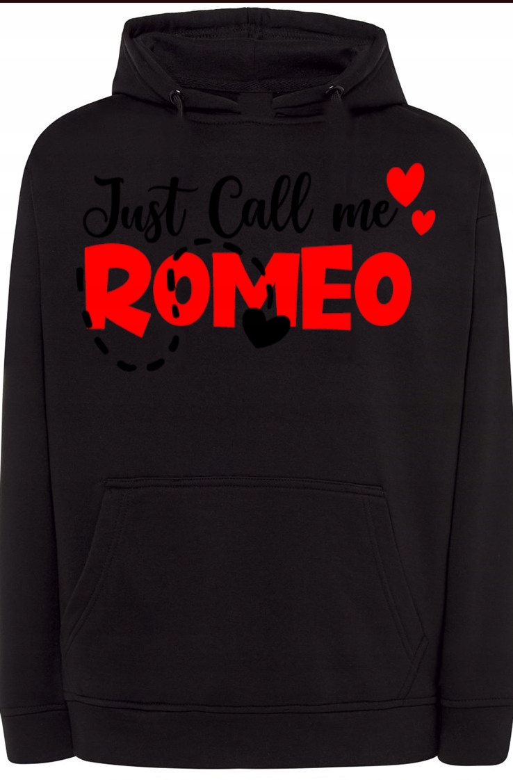 Romeo Valentýn mikina s kapucí r.XS