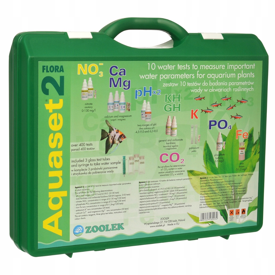 Zoolek Aquaset 2 Flora 10 x testovací kufr