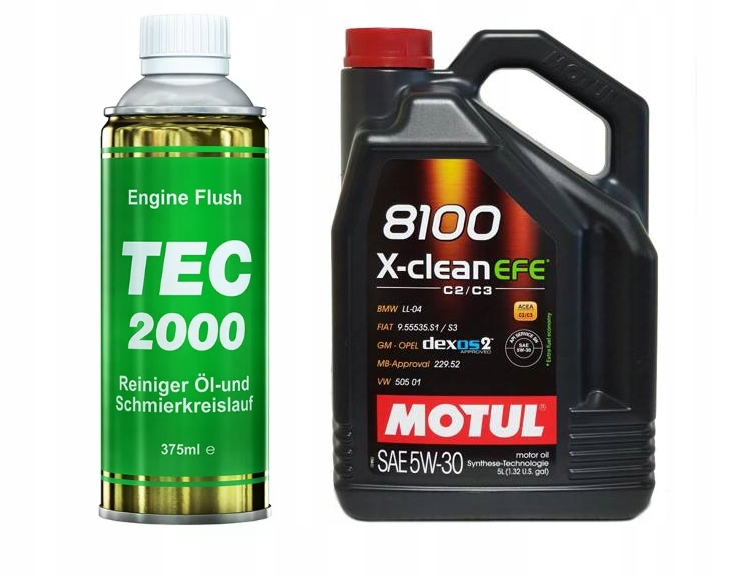 

Motul 8100 X-clean Efe 5W30 TEC2000 Engine Flush
