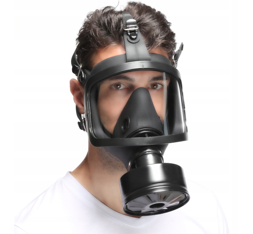PEŁNA MASKA PRZECIWGAZOWA GAZOWA Filtr