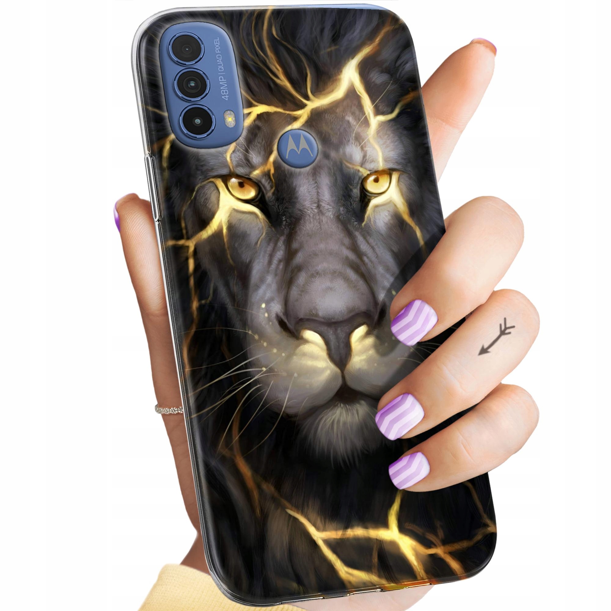 Etui Do Motorola Moto E30 E40 Dla Chłopaka Obudowa Pokrowiec Case