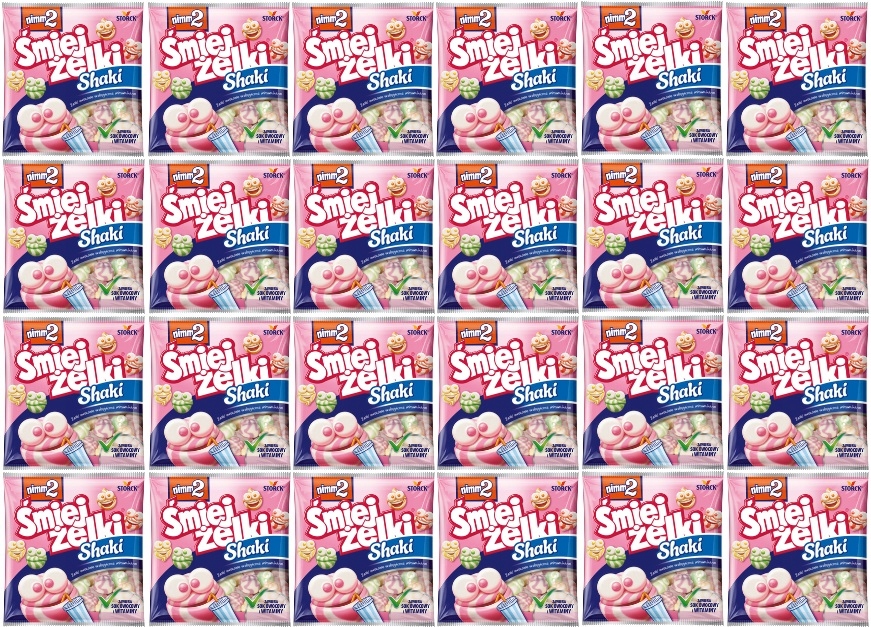 Levně 24x 90g NIMM2 Smetánky Shaki Karton