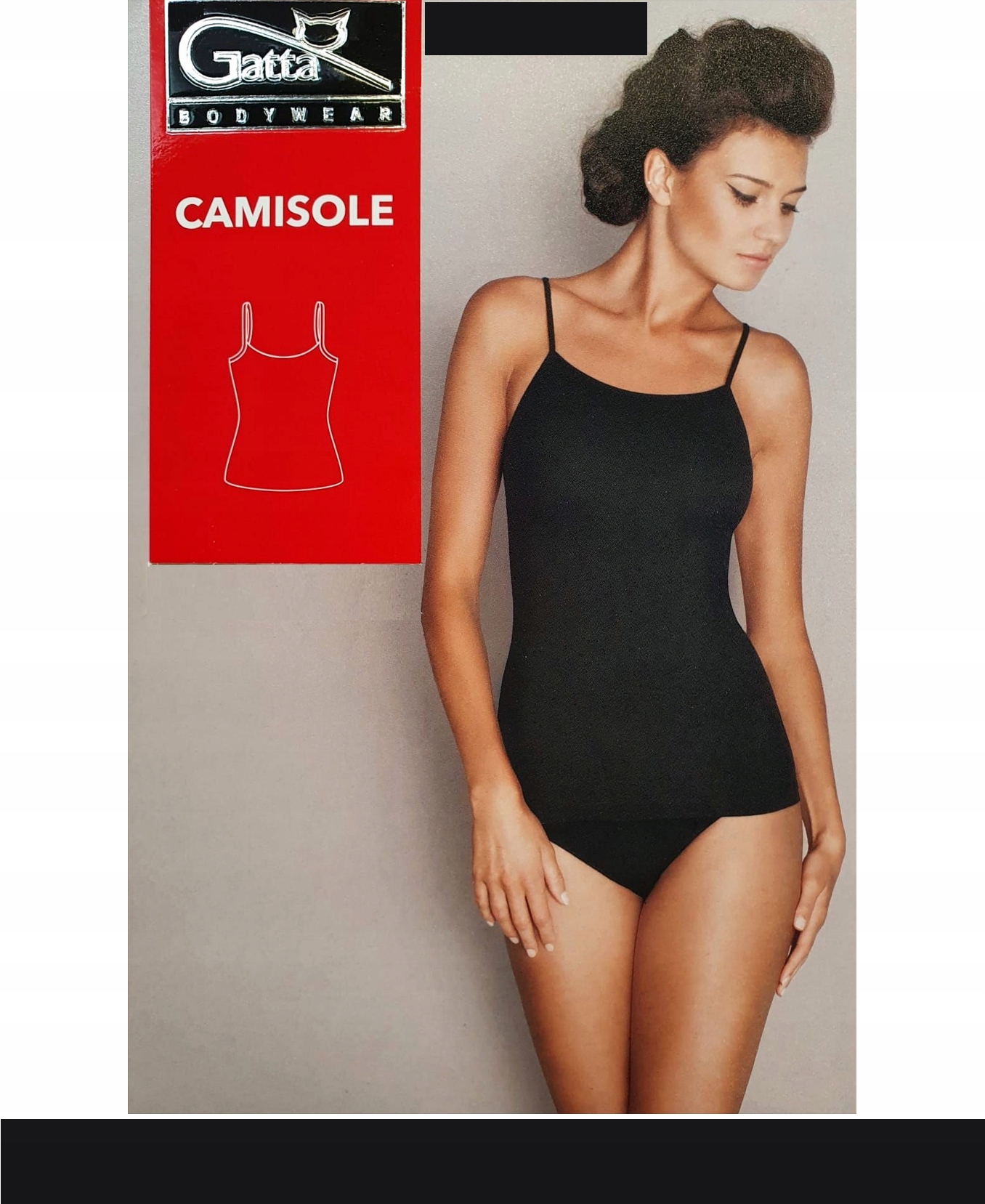 

Gatta Koszulka Camisole 60den M/Black