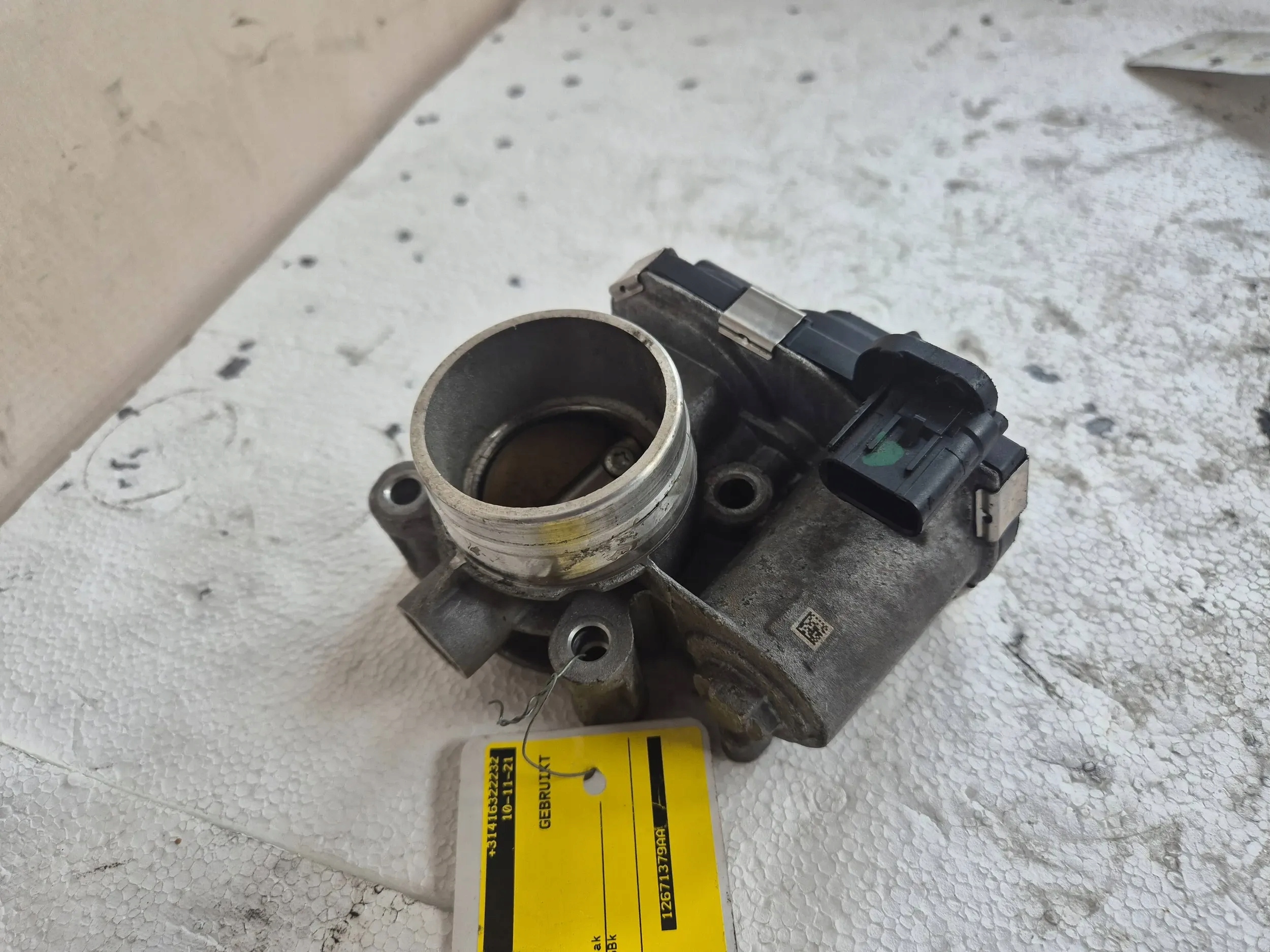 Valvola a farfalla 12671379AA Opel Astra K 1.4 T 18