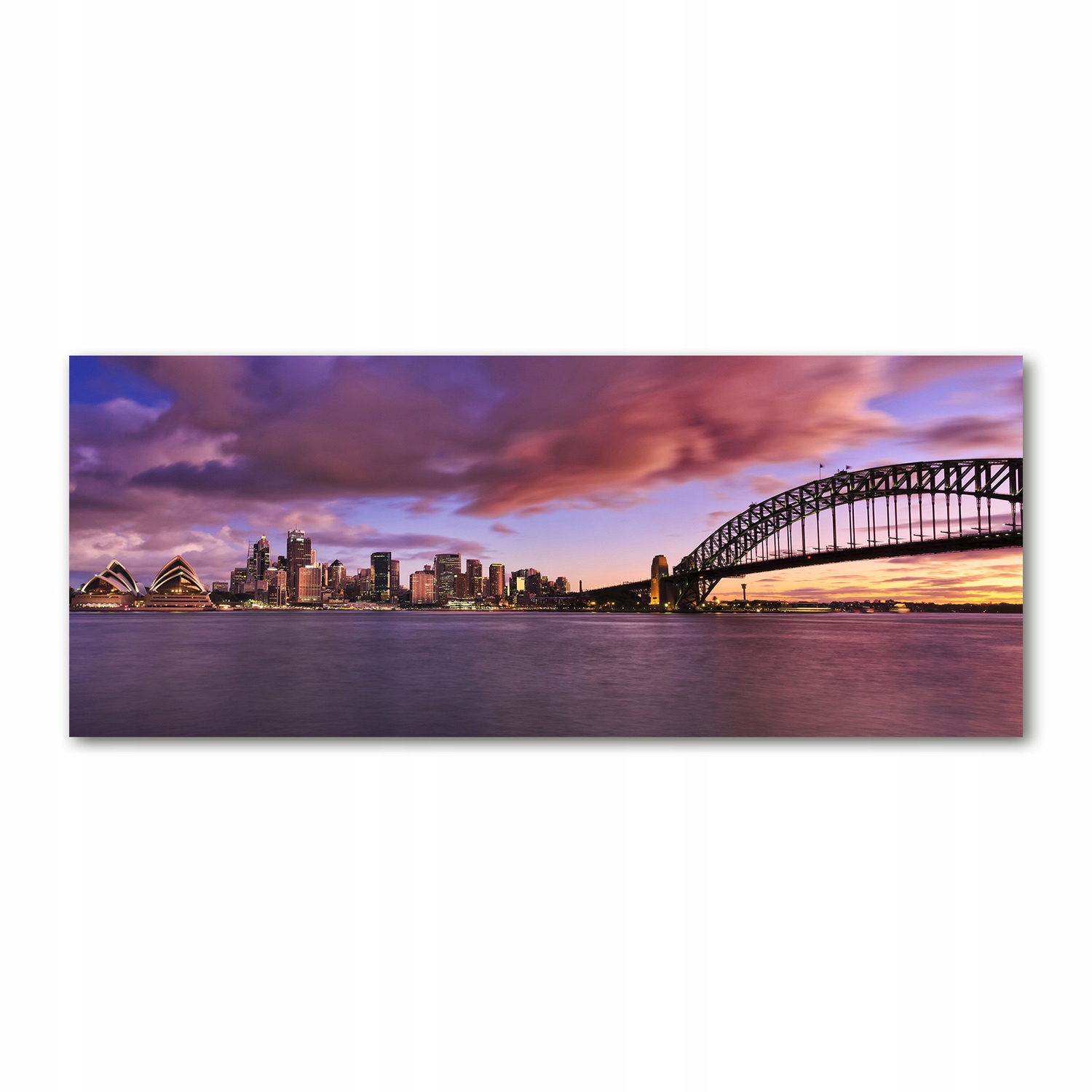 

Foto obraz akryl zdjęcie Most w Sidney 125x50 cm