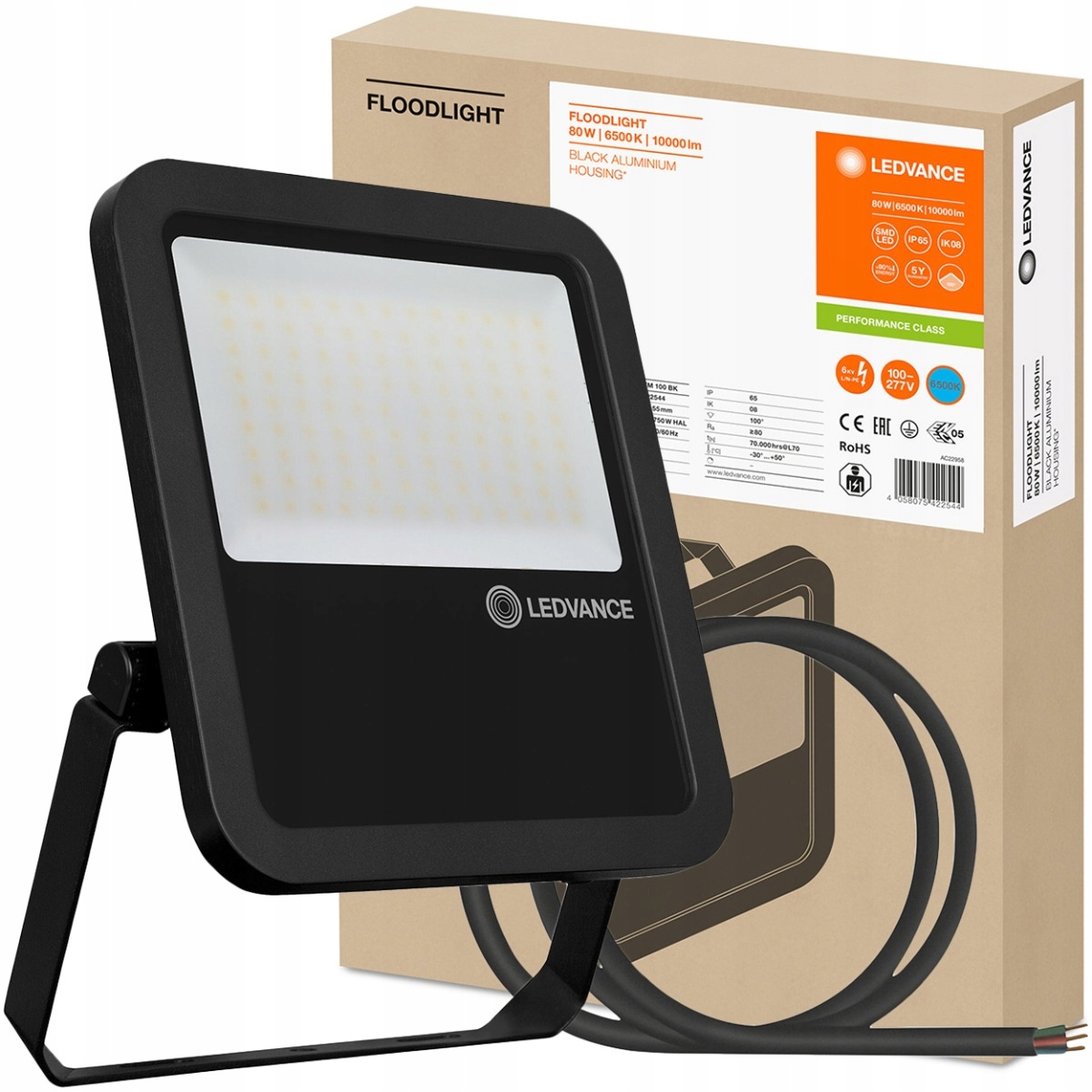 Naświetlacz HALOGEN LAMPA LED 80W 6500K LEDVANCE