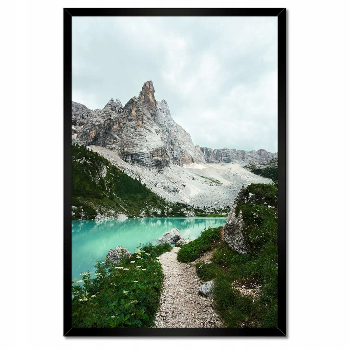 Plakáty v rámu 40x60 Tyrkysová voda v horách