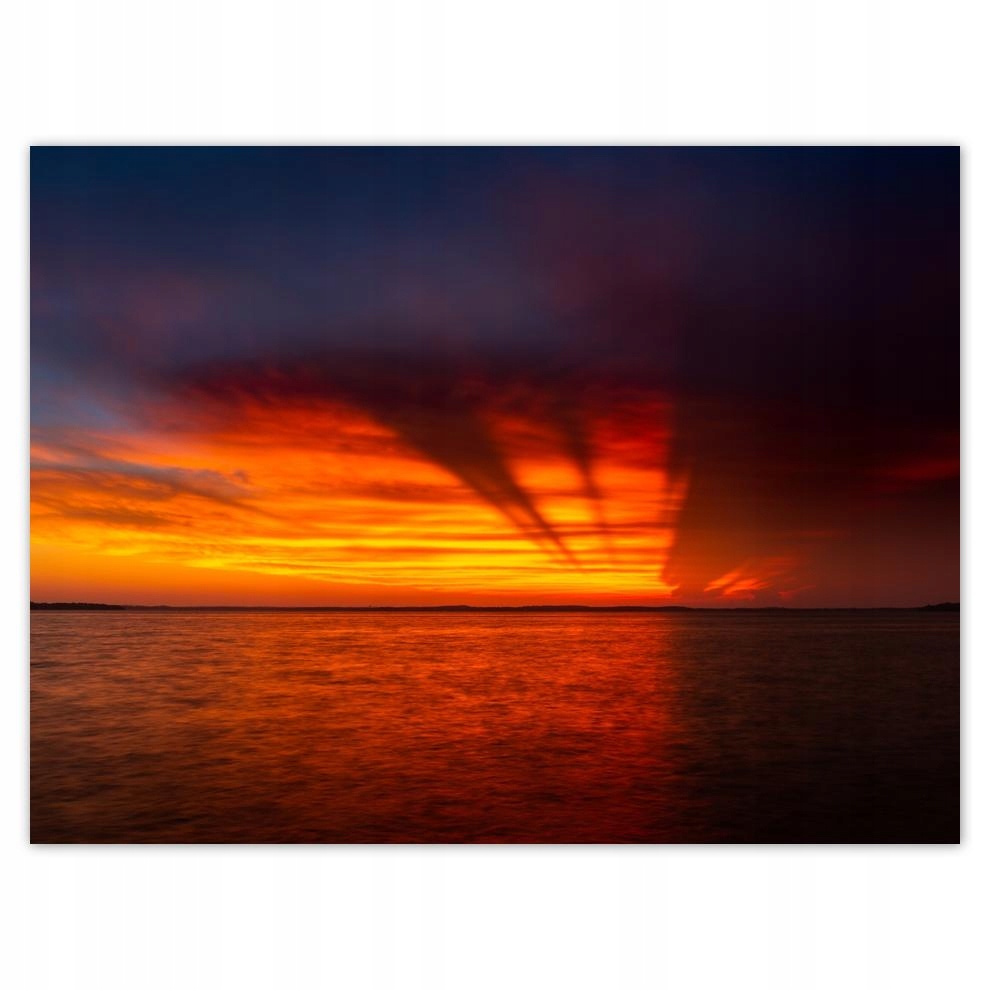 

Plakat 40x30 Morze Zachód słońca