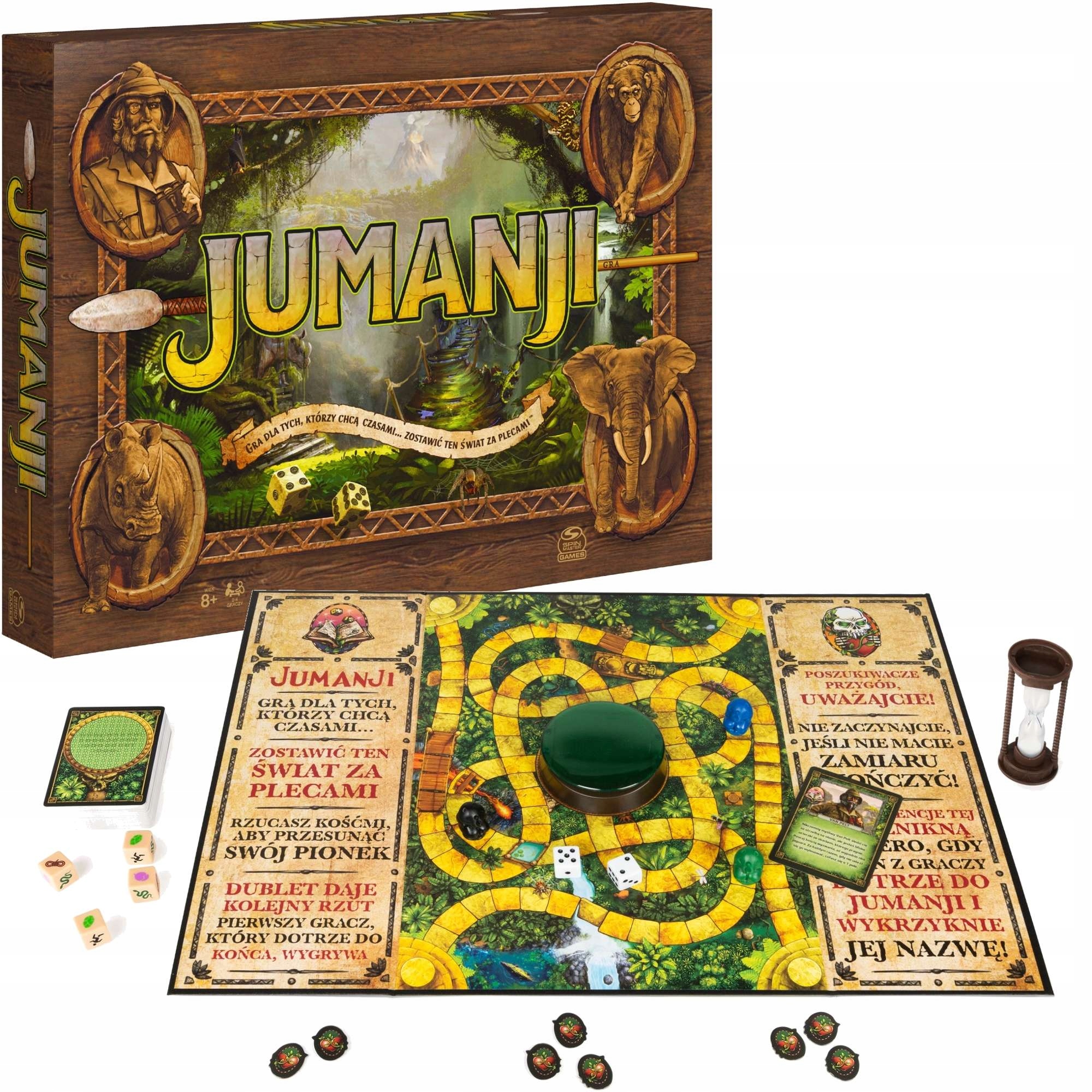 

Towarzyska Gra Planszowa Jumanji Spin Master