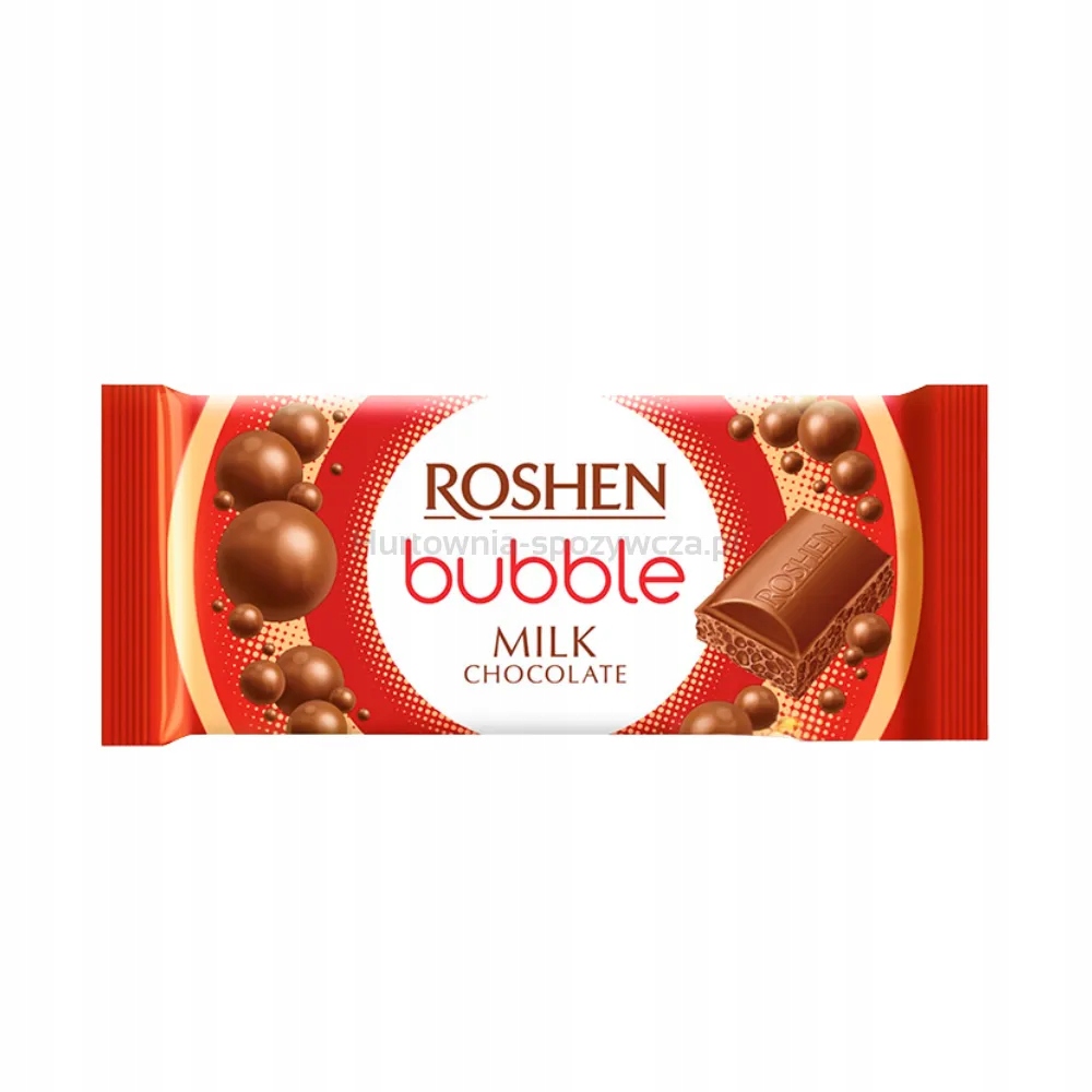 Levně Roshen Čokoláda mléčná bublinková 80 g