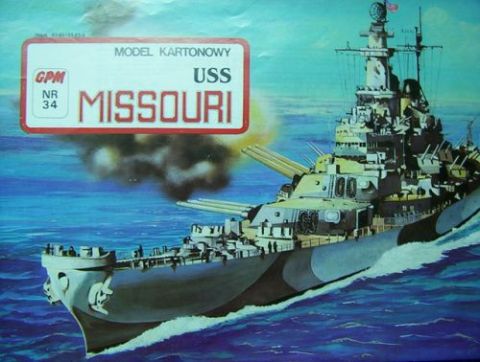 Gpm nr 34 Uss Missouri