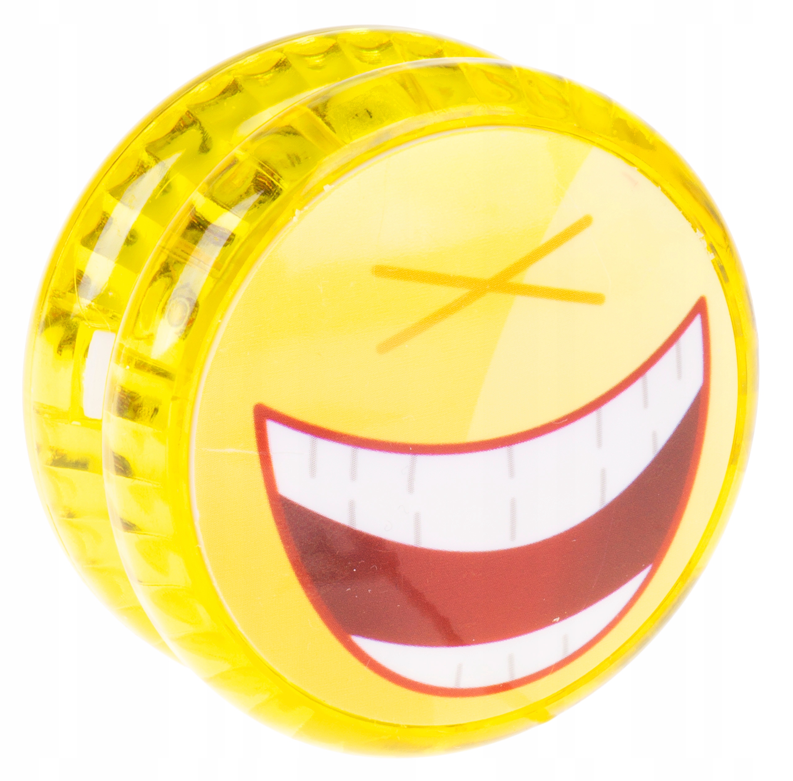 JOJO YOYO JO-JO EMOTKI BUŹKI ZE ŚWIATŁEM LED ŻÓŁT Marka Hipo