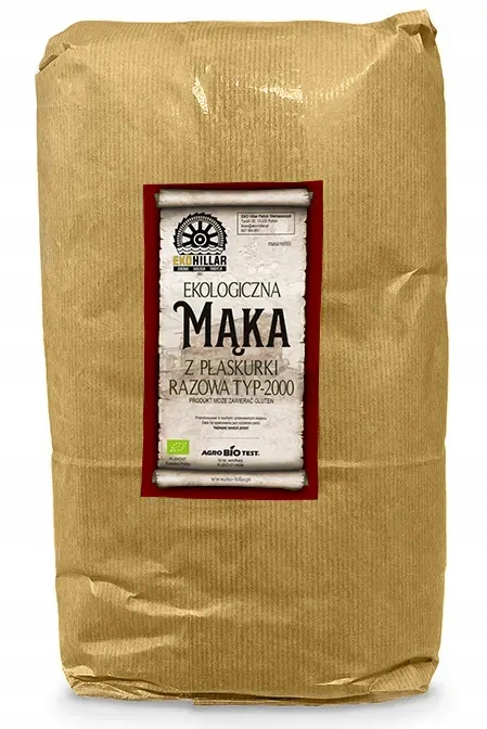 Eko Mąka Z Płaskurki Razowa 5 Kg Prosto Z Młyna