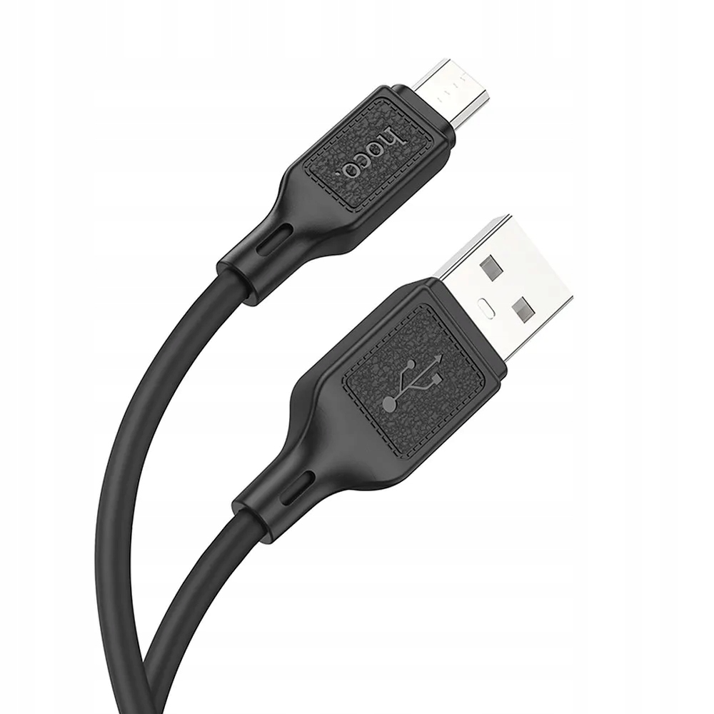 Hoco kabel Usb A do Micro Usb 2,4A X90 1 m czarny