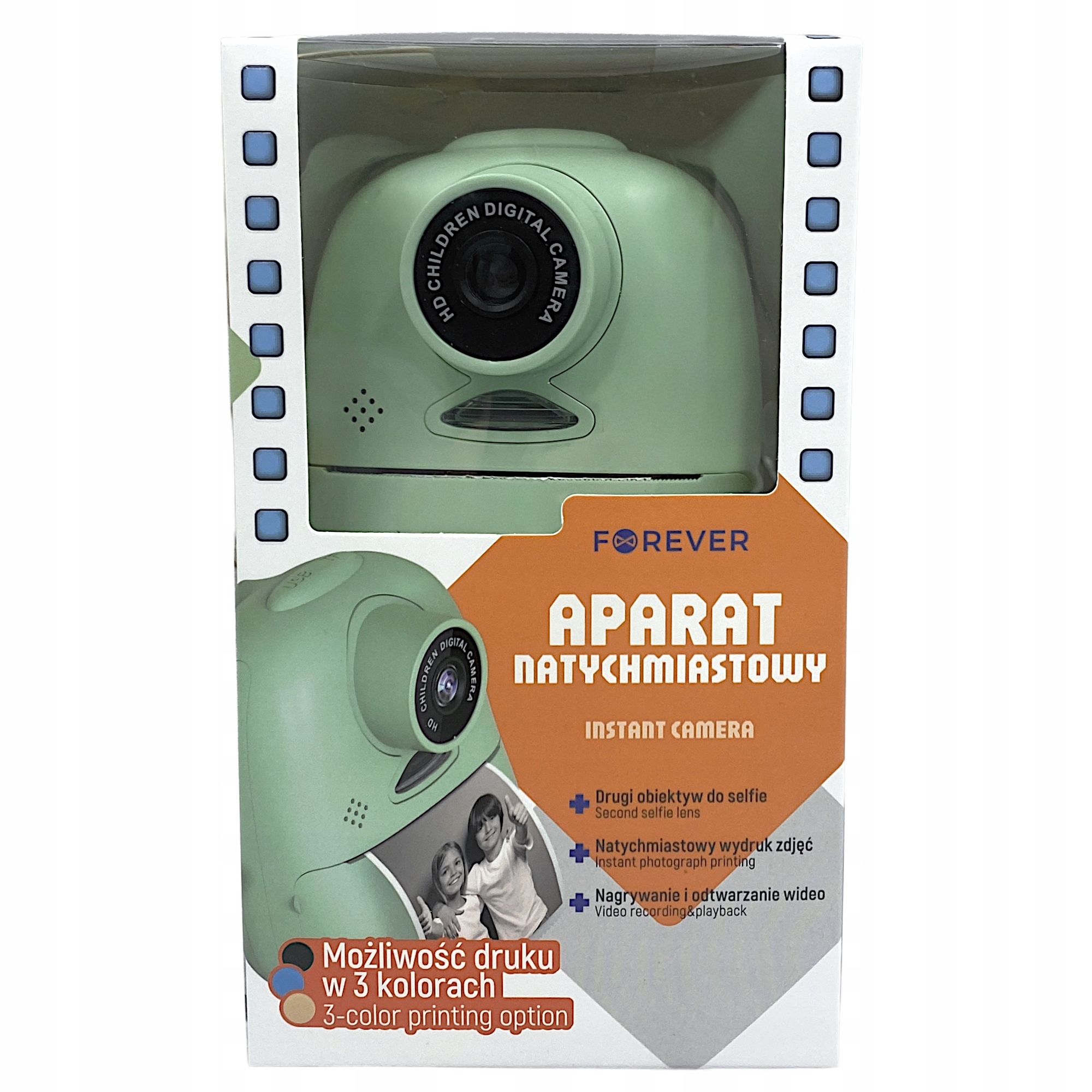 Instantní Fotoaparát Forever Instant Camera zelený