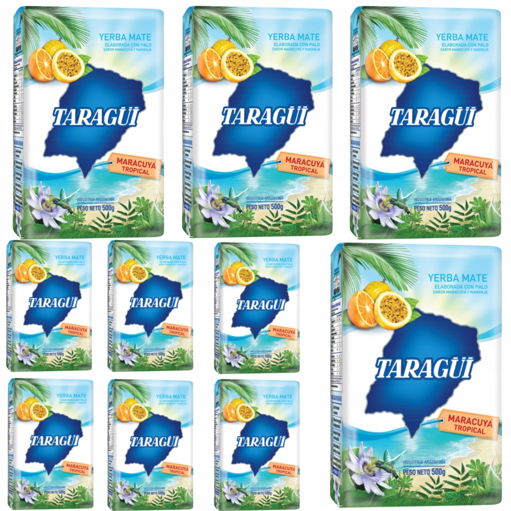 Sada yerba maté Taragui Marakuja 5 kg