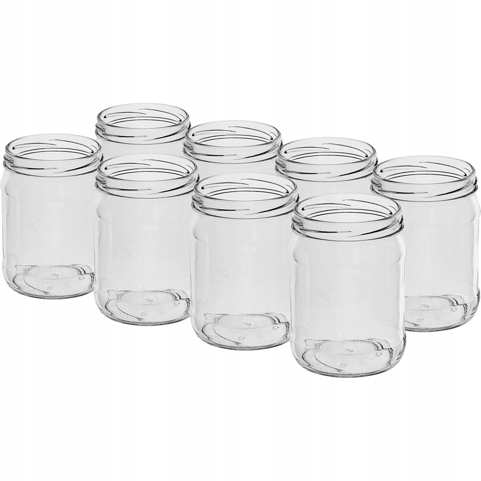 

8szt słoiki 500ml fi82/6 do przetworów 0,5l słoik
